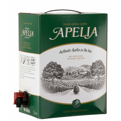 Apelia weiß trocken 5,0l Bag-in-Box Kourtaki