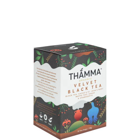 Bio Teebeutel "Velvet Black Tea" 12x2g (24g) Thamma GR-BIO-03